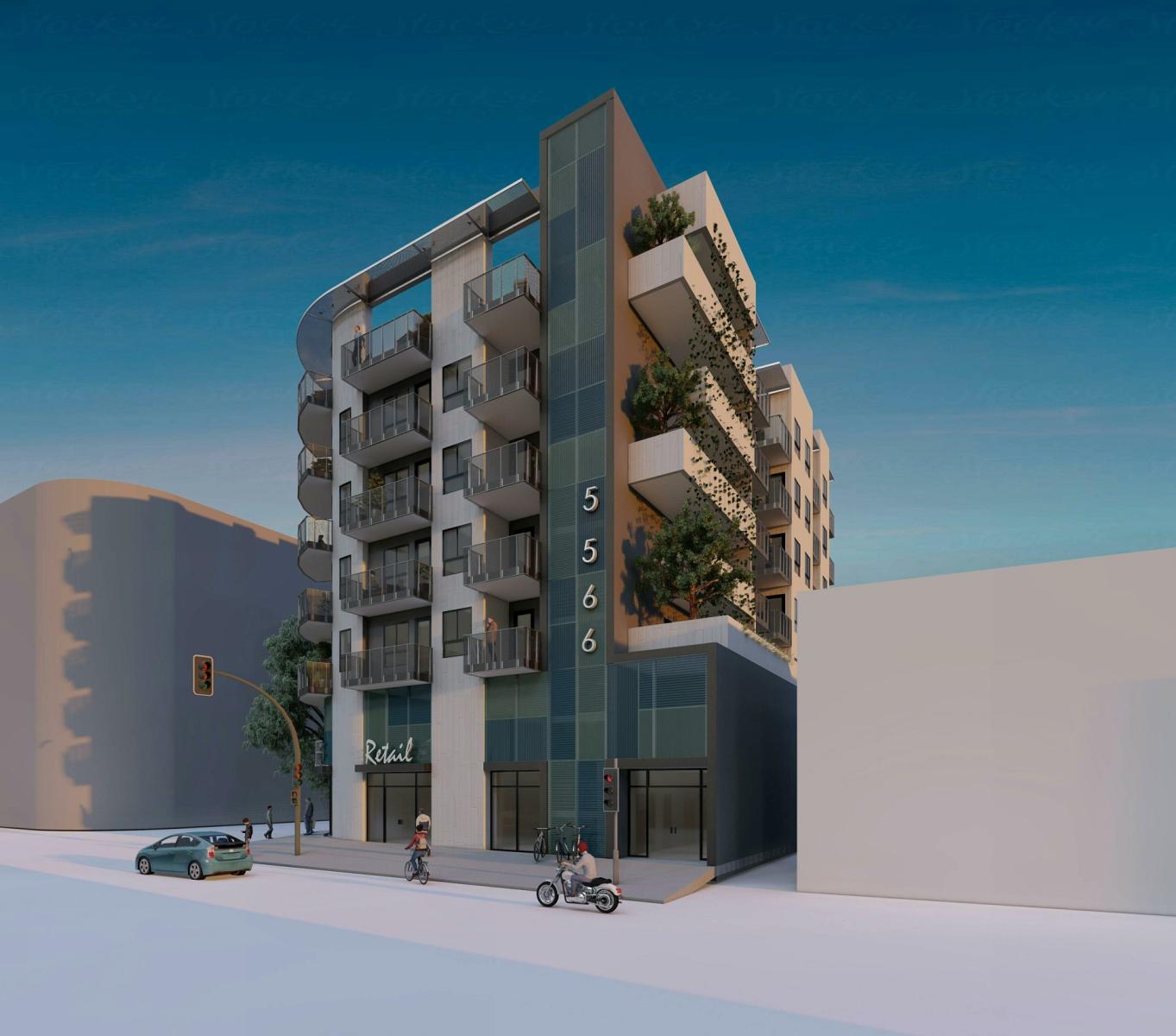 ピック　D'urbanブランドの[ixi:z]とLANDS' END　他 Another mixed-use development planned at Pico and Curson